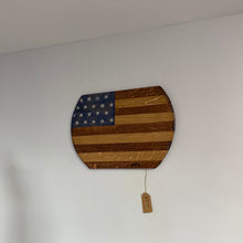 Load image into Gallery viewer, American Flag wall hanger
